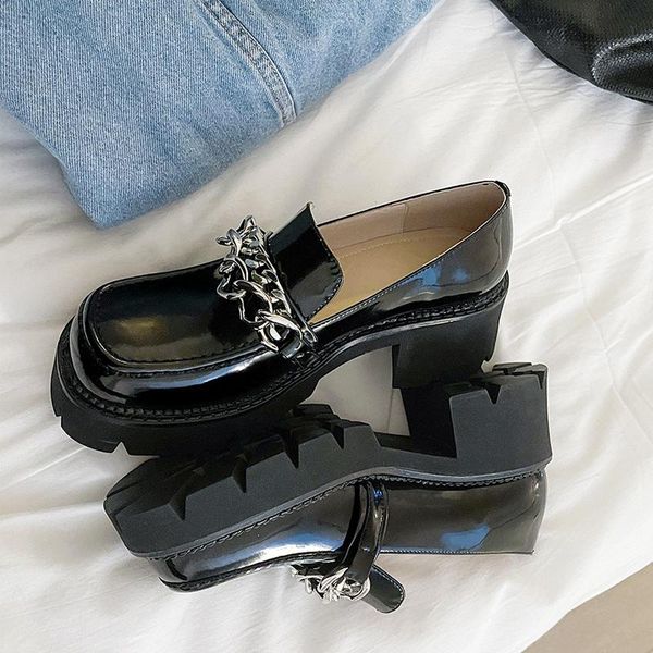 dress shoes small leather shoes, single women's platform high-quality high-heeled x873, Black
dress shoes small leather shoes, single women's platform high-quality high-heeled x873, Black