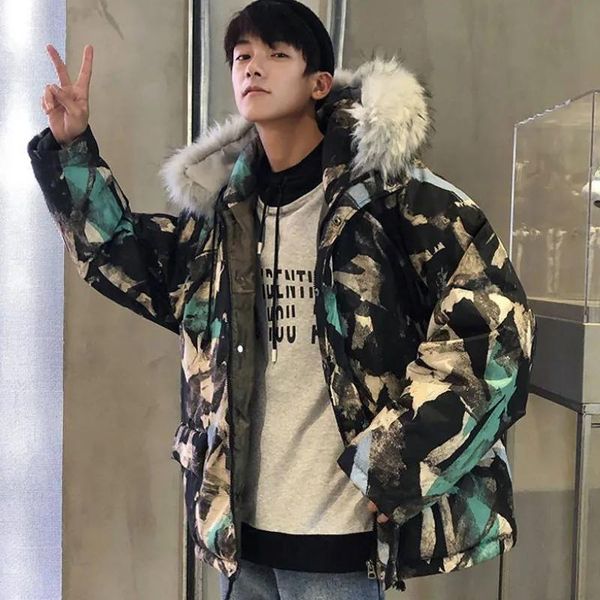 men's down & parkas winter jacket men cotton parka oversized korean hoodies printed padded coat male clothing thick tooling outwear jaq, Black
men's down & parkas winter jacket men cotton parka oversized korean hoodies printed padded coat male clothing thick tooling outwear jaq, Black