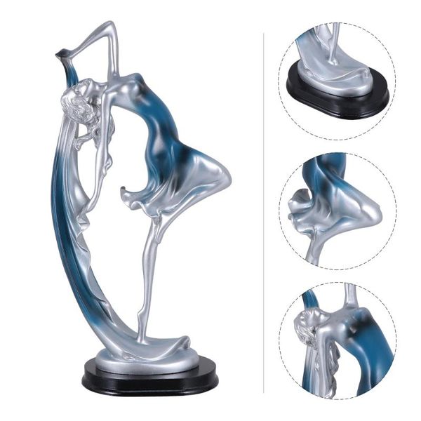 1pc deskresin sculpture ornament decorative dancing girl statue craft gift objects & figurines
1pc deskresin sculpture ornament decorative dancing girl statue craft gift objects & figurines