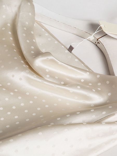 dress early spring 19mm cream polka dot jacquard satin swing collar french elegant, Black;gray
dress early spring 19mm cream polka dot jacquard satin swing collar french elegant, Black;gray