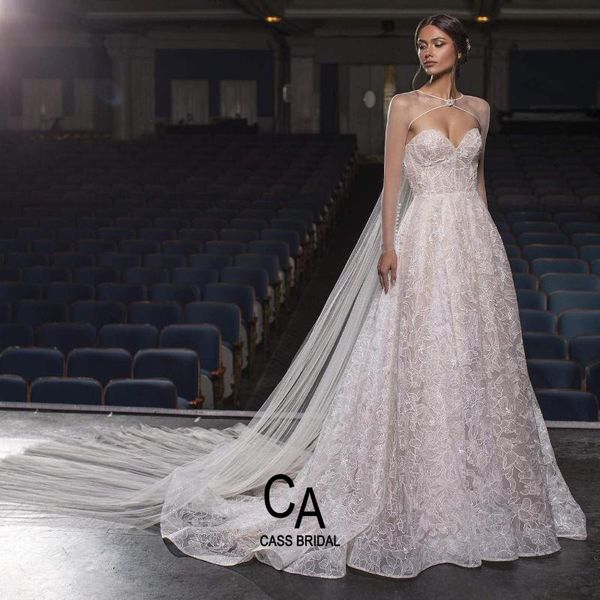 other wedding dresses light champagne a-line lace dress sweetheart court train bridal gown beading movable cloak off shoulder sleeveless bea, White
other wedding dresses light champagne a-line lace dress sweetheart court train bridal gown beading movable cloak off shoulder sleeveless bea, White