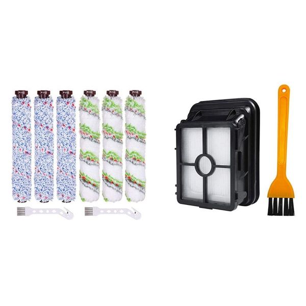 vacuum cleaners 8pcs multi surface pet brush roll kit for bissell crosswave 1785 2306 series & 1set 1866 hepa filter
vacuum cleaners 8pcs multi surface pet brush roll kit for bissell crosswave 1785 2306 series & 1set 1866 hepa filter