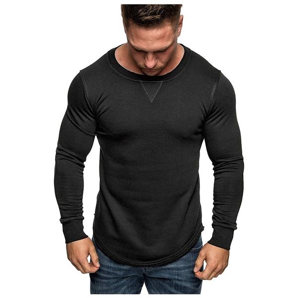 men pure color round neck splicing long sleeve shirt fashion long sleeve blouse casual hombre kg-319, Black
men pure color round neck splicing long sleeve shirt fashion long sleeve blouse casual hombre kg-319, Black