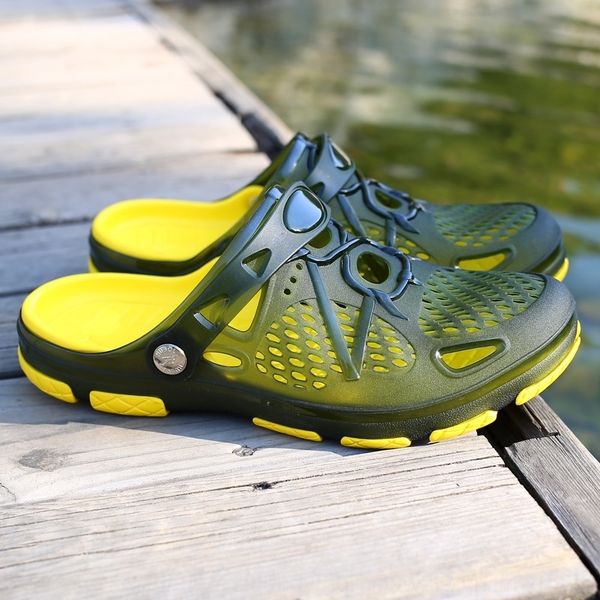fnfi summer beach men's hole beach shoes baotou korean fashion casual anti sandalsslip dual purpose sandals men's shoes
fnfi summer beach men's hole beach shoes baotou korean fashion casual anti sandalsslip dual purpose sandals men's shoes