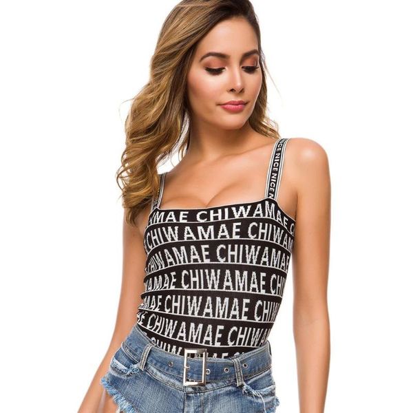 women's tanks & camis european and american knitted strap type sleeveless slim small vest letters show navel thin denim crop, White
women's tanks & camis european and american knitted strap type sleeveless slim small vest letters show navel thin denim crop, White