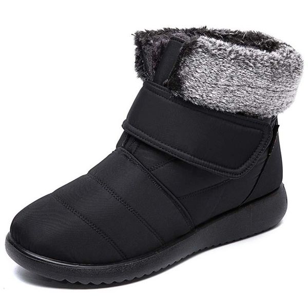 boots winter shoes for women retro style ankle boot female hook & loop ladies, Black
boots winter shoes for women retro style ankle boot female hook & loop ladies, Black