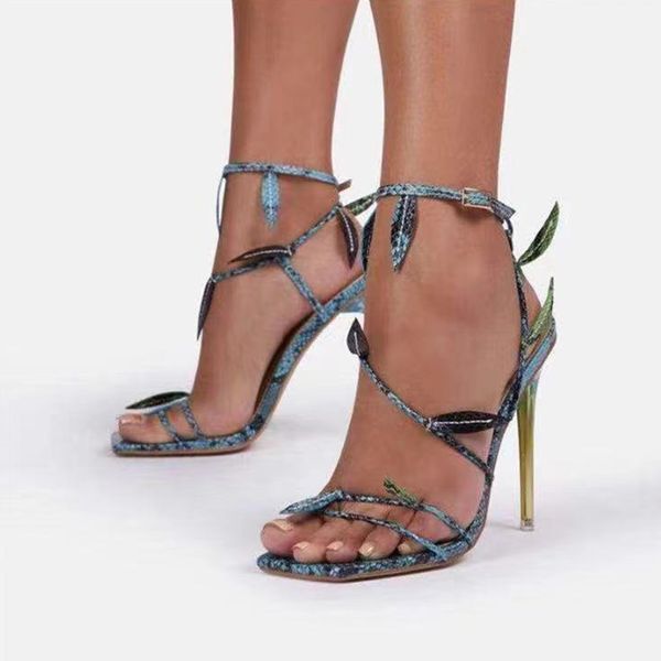 Women Sandals Snakeskin Thin High Heels Ladies Fashion Sexy Party Shoes Female Summer 2021 Buckle Strap Square Toe Woman Pumps, Blue
Women Sandals Snakeskin Thin High Heels Ladies Fashion Sexy Party Shoes Female Summer 2021 Buckle Strap Square Toe Woman Pumps, Blue