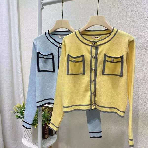fashion elegant women knitted cardigan autumn full sleeve o-neck pockets single-breasted sweater korean stylish jumper 210514, White
fashion elegant women knitted cardigan autumn full sleeve o-neck pockets single-breasted sweater korean stylish jumper 210514, White