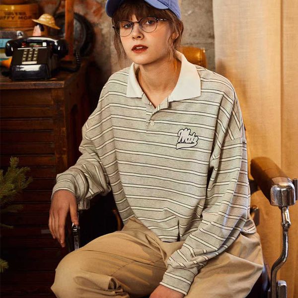 fashion fleece hoodies aimeewq2021 spring cotton stripe lapel full net loose casual long sleeve polo shirt, Black
fashion fleece hoodies aimeewq2021 spring cotton stripe lapel full net loose casual long sleeve polo shirt, Black