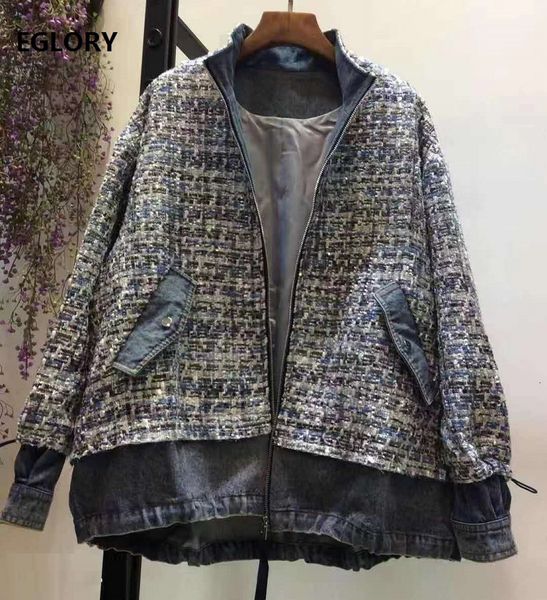 coats autumn winter fashion jackets outerwear coats women denim wool patchwork long sleeve casual loose coat, Tan;black
coats autumn winter fashion jackets outerwear coats women denim wool patchwork long sleeve casual loose coat, Tan;black