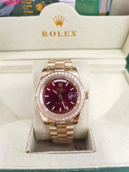 original box certificate 18k gold president daydate diamonds watch men stainless diamond bezel automatic wristwatch male watches 202152, Slivery;brown
original box certificate 18k gold president daydate diamonds watch men stainless diamond bezel automatic wristwatch male watches 202152, Slivery;brown