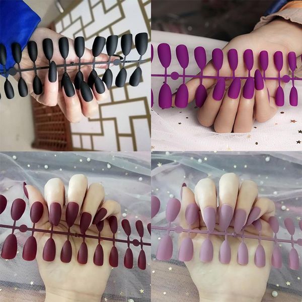false nails 24pcs fake frosted matte detachable long tips for nail extension manicure art wholesales press on, Red;gold
false nails 24pcs fake frosted matte detachable long tips for nail extension manicure art wholesales press on, Red;gold