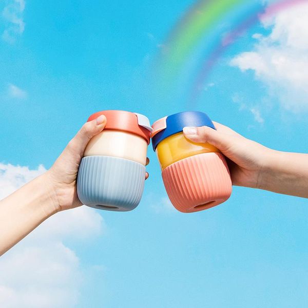 smart home control kiss fish mini rainbow cup student cute glass simple portable coffee accompanying mug with cover water bottle women
smart home control kiss fish mini rainbow cup student cute glass simple portable coffee accompanying mug with cover water bottle women