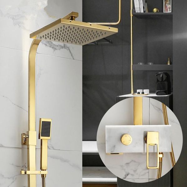 bathroom shower sets tuqiu rainfall faucet mixer tap brass luxury 8 inch gold marble bath & set
bathroom shower sets tuqiu rainfall faucet mixer tap brass luxury 8 inch gold marble bath & set