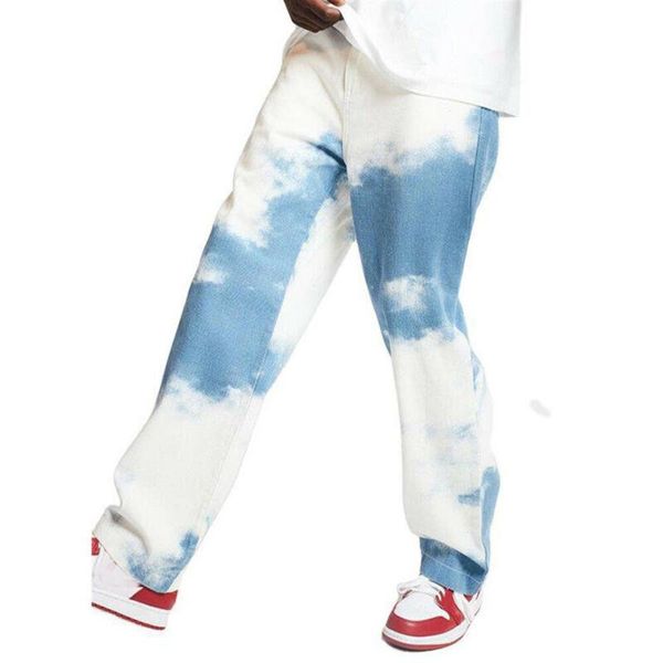 men's jeans men summer trousers tie dye gradient stretchy long pants wide leg straight full length loose casual fashion denim clothes, Blue
men's jeans men summer trousers tie dye gradient stretchy long pants wide leg straight full length loose casual fashion denim clothes, Blue