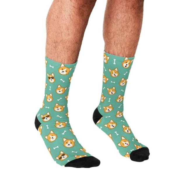 men's socks 2021 funny summer corgis pattern printed hip hop men happy cute boys street style crazy for, Black
men's socks 2021 funny summer corgis pattern printed hip hop men happy cute boys street style crazy for, Black