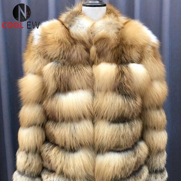 women's fur & faux winter real coat women fashion genuine jacket female fluffy full pelt ladies clothes natural for, Black 
women's fur & faux winter real coat women fashion genuine jacket female fluffy full pelt ladies clothes natural for, Black