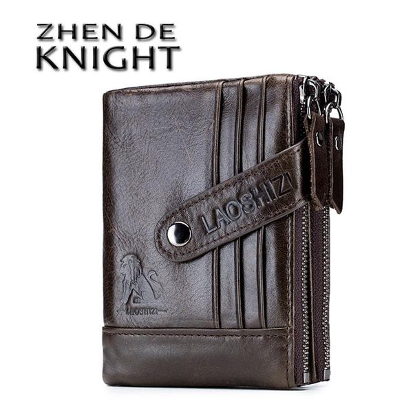 genuine leather wallet cowhide leather men wallets double zipper short purse coin pockets anti rfid card holders wallet men, Red;black
genuine leather wallet cowhide leather men wallets double zipper short purse coin pockets anti rfid card holders wallet men, Red;black