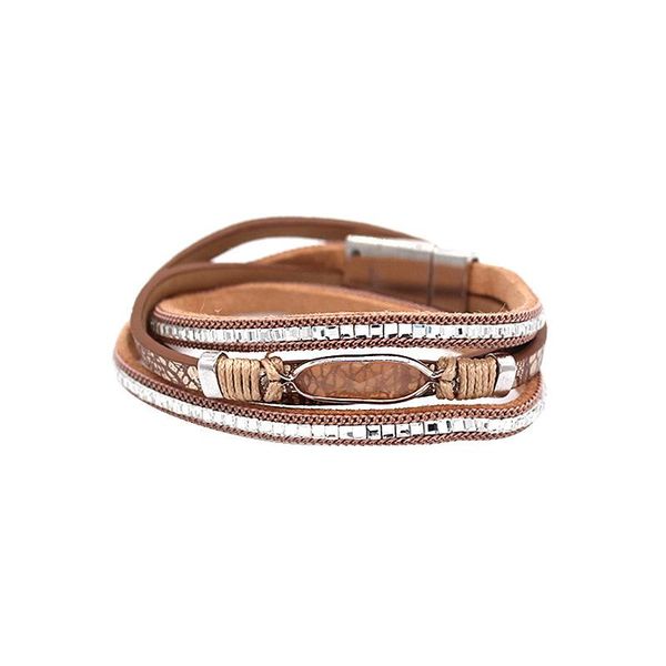 link, chain stylish good texture casual multi-layer bracelet men and women, Black
link, chain stylish good texture casual multi-layer bracelet men and women, Black