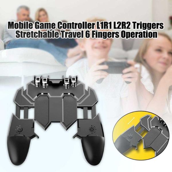 stretchable remote grip travel 6 fingers operation for pubg mobile game controller l1r1 l2r2 triggers ergonomic universal controllers & joys
stretchable remote grip travel 6 fingers operation for pubg mobile game controller l1r1 l2r2 triggers ergonomic universal controllers & joys