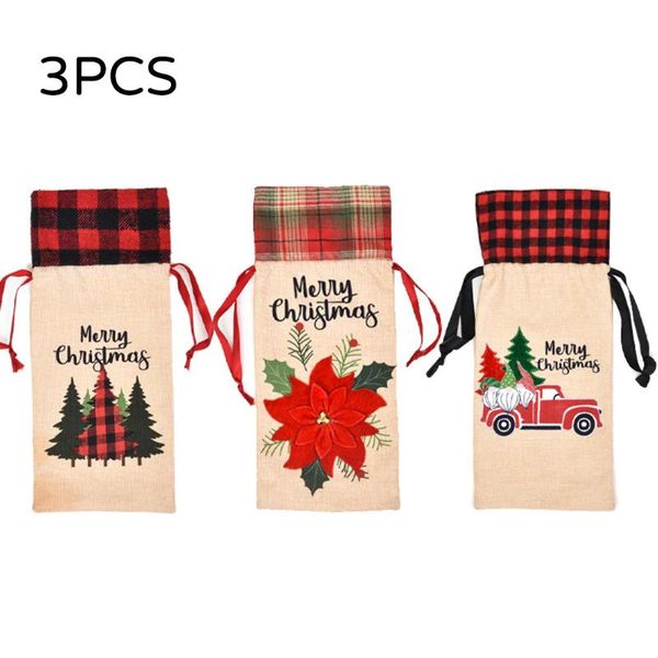 christmas decorations 3pcs decoration wine set tree flower car santa claus insulation cover festival bag cup
christmas decorations 3pcs decoration wine set tree flower car santa claus insulation cover festival bag cup