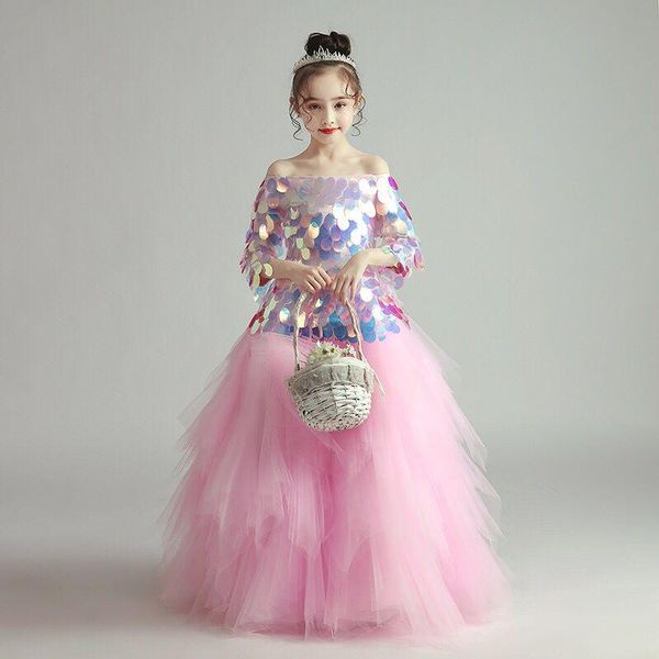 flower girl dresses illusion boat-neck sequined off the shoulder princess floor-length tulle three quarter kids party gown h396 girl's, Red;yellow
flower girl dresses illusion boat-neck sequined off the shoulder princess floor-length tulle three quarter kids party gown h396 girl's, Red;yellow