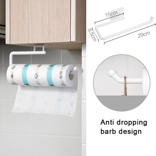1pcs abs kitchen paper roll holder towel hanger rack bar cabinet rag hanging bathroom organizer shelf lad-sale hooks & rails
1pcs abs kitchen paper roll holder towel hanger rack bar cabinet rag hanging bathroom organizer shelf lad-sale hooks & rails