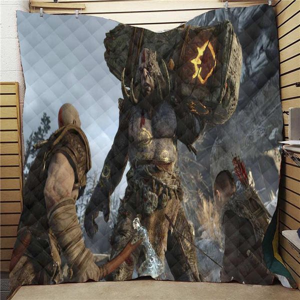 comforters & sets summer god of war print quilt for kids adults bed soft warm thin blanket cotton casual king size wholesale custom pattern
comforters & sets summer god of war print quilt for kids adults bed soft warm thin blanket cotton casual king size wholesale custom pattern