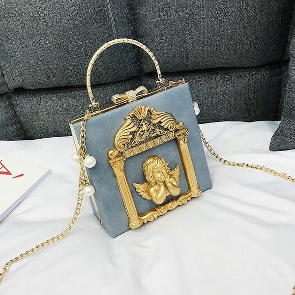 factory wholesale women handbag fashion baroque angel handbag custom diamond drill dinner party personalized pearl handbag shoulder bag, Black;red
factory wholesale women handbag fashion baroque angel handbag custom diamond drill dinner party personalized pearl handbag shoulder bag, Black;red