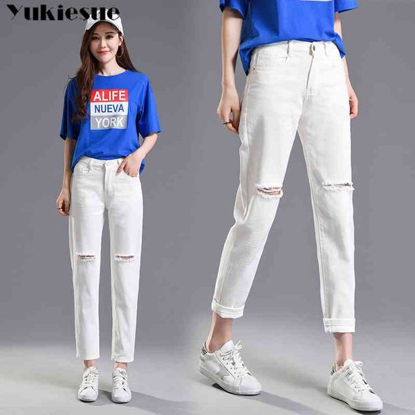 vintage boyfriend ripped jeans for women black white loose large size women's jeans femme mom jeans woman casual pants capris 210519, Blue
vintage boyfriend ripped jeans for women black white loose large size women's jeans femme mom jeans woman casual pants capris 210519, Blue
