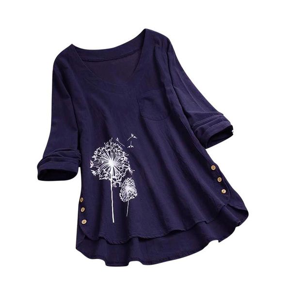 plus size t-shirt women vintage blouse long sleeve cotton line 2021 summer print loose casual shirt ropa mujer verano, Black
plus size t-shirt women vintage blouse long sleeve cotton line 2021 summer print loose casual shirt ropa mujer verano, Black