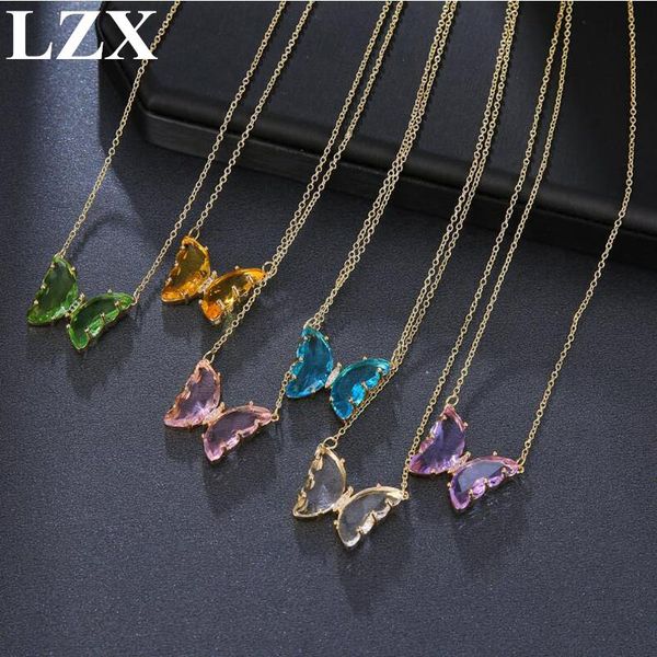 pendant necklaces lzx trendy butterfly necklace gold color zirconia crystal paendants for women fashion wedding party jewelry gifts, Silver
pendant necklaces lzx trendy butterfly necklace gold color zirconia crystal paendants for women fashion wedding party jewelry gifts, Silver