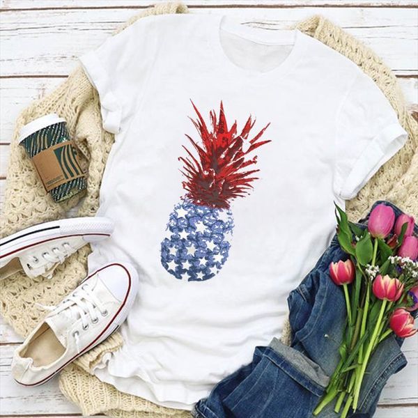 and women graphic usa flag mens t shirts american womens patriotic pineapple print summer lady clothing clothes tee female, White;black
and women graphic usa flag mens t shirts american womens patriotic pineapple print summer lady clothing clothes tee female, White;black