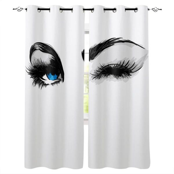 blue eyes eyelashes woman white curtain for living room kids decoration bedroom window treatment drapes &
blue eyes eyelashes woman white curtain for living room kids decoration bedroom window treatment drapes &