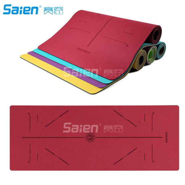 yoga mats mat with body alignment lines revolutionary wet-grip surface for carry bag, 72"x26" thickness 6mm
yoga mats mat with body alignment lines revolutionary wet-grip surface for carry bag, 72"x26" thickness 6mm