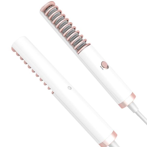 electric hair brushes mini straightening comb multifunction ptc heating portable roll straight dual-use anti-scald design
electric hair brushes mini straightening comb multifunction ptc heating portable roll straight dual-use anti-scald design