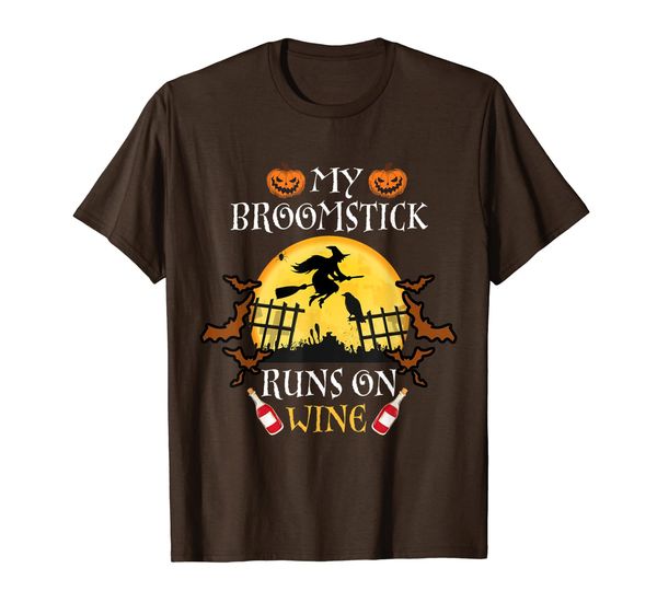 Womens My Broomstick Runs On Wine Witch Drinking Funny Idea T-Shirt, Mainly pictures
Womens My Broomstick Runs On Wine Witch Drinking Funny Idea T-Shirt, Mainly pictures