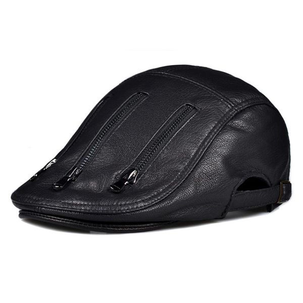 berets wholesale man women genuine leather beret cap hat 2021 brand boy male female black brown color caps hats, Blue;gray
berets wholesale man women genuine leather beret cap hat 2021 brand boy male female black brown color caps hats, Blue;gray