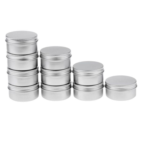 10pcs 80ml round aluminum cosmetics cream empty lip containers jars tin storage bottles &
10pcs 80ml round aluminum cosmetics cream empty lip containers jars tin storage bottles &