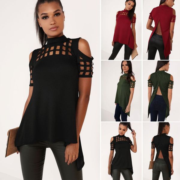 t-shirt women patchwork summer autumn casual t shirts hollow out lace tee loose femme t shirts, Black;white
t-shirt women patchwork summer autumn casual t shirts hollow out lace tee loose femme t shirts, Black;white