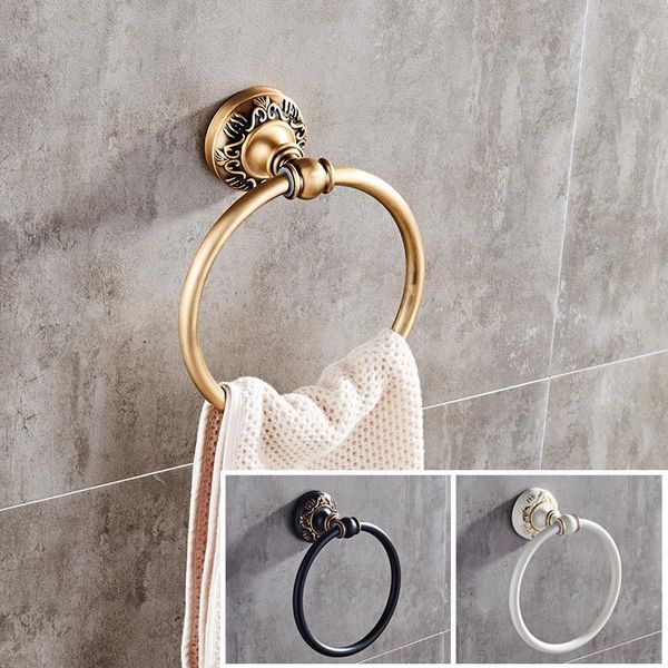 antique/black/white wall-mounted round towel ring classic bathroom holder accessories rings
antique/black/white wall-mounted round towel ring classic bathroom holder accessories rings