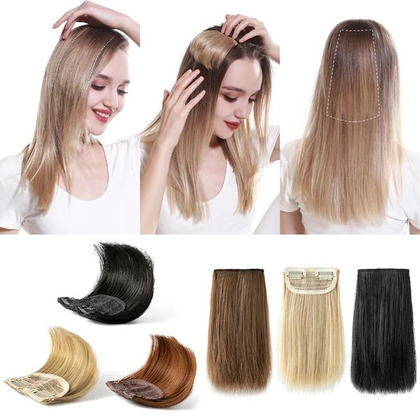 synthetic wigs hair volume pads invisible fluffy hairpieces seamless brown straight clip in one piece for women, Black
synthetic wigs hair volume pads invisible fluffy hairpieces seamless brown straight clip in one piece for women, Black