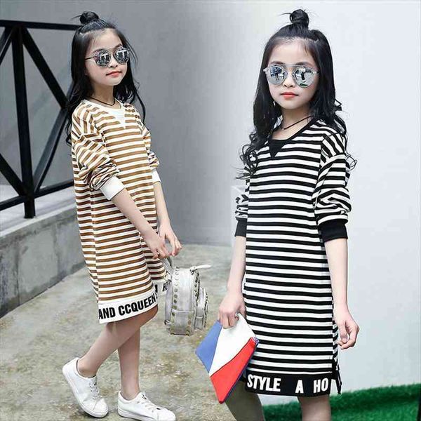 childrens girls spring and girl dress autumn striped letter long casual blouse shirt middle school student clothes 4 8 10, Red;yellow
childrens girls spring and girl dress autumn striped letter long casual blouse shirt middle school student clothes 4 8 10, Red;yellow