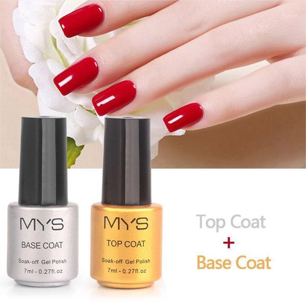 base and coat gel nail polish uv 7ml transparent soak off primer long lasting lacquer art tslm11, Red;pink
base and coat gel nail polish uv 7ml transparent soak off primer long lasting lacquer art tslm11, Red;pink