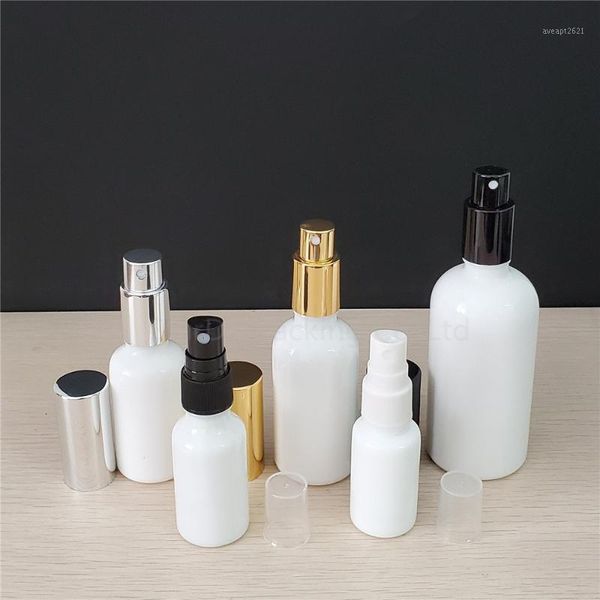 storage bottles & jars 10ml/15ml/20ml/30ml/50ml/100ml white glass bottle with perfume sprayer, essential oil spray 500pcs/lot
storage bottles & jars 10ml/15ml/20ml/30ml/50ml/100ml white glass bottle with perfume sprayer, essential oil spray 500pcs/lot