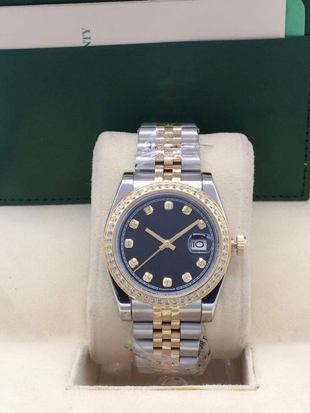 fashion women's 36mm automatic mechanical waterproof watch bezel with small diamond stainless steel folding buckle, Slivery;brown
fashion women's 36mm automatic mechanical waterproof watch bezel with small diamond stainless steel folding buckle, Slivery;brown