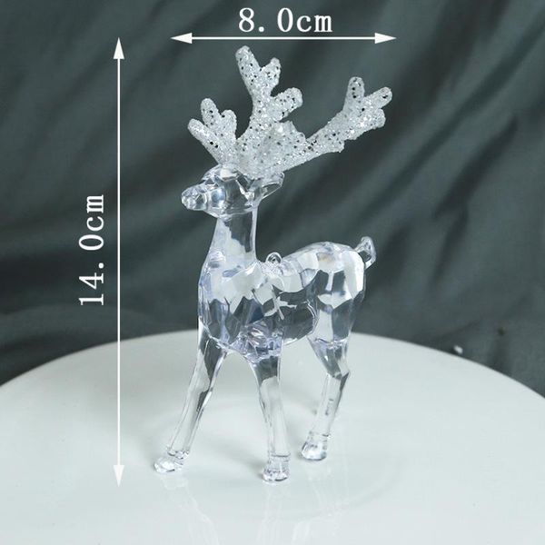 baked cake decorated with crystal elk beautiful ice sculpture birthday decoration snowflake plug-in for desserts other event & party supplie
baked cake decorated with crystal elk beautiful ice sculpture birthday decoration snowflake plug-in for desserts other event & party supplie
