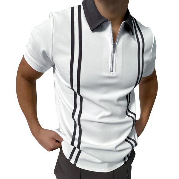 men's casual shirts zipper turn-down collar summer harajuku patchwork short sleeve blouses comfy work office shirt camicias, White;black
men's casual shirts zipper turn-down collar summer harajuku patchwork short sleeve blouses comfy work office shirt camicias, White;black