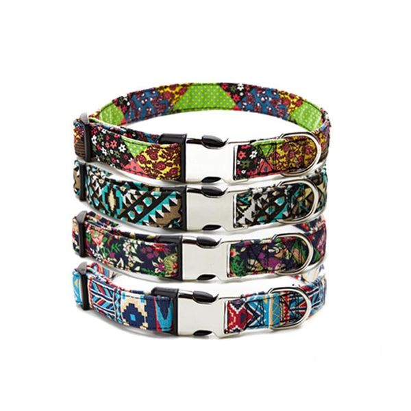 dog collars & leashes ethnic style bohemian floral for dogs cloth pet collar adjustable neck belt small medium large
dog collars & leashes ethnic style bohemian floral for dogs cloth pet collar adjustable neck belt small medium large