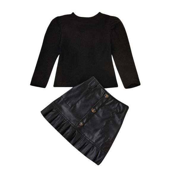 clothing sets 2021 spring autumn girls casual two-piece clothes set solid color long sleeve round collar short skirt black brown, White
clothing sets 2021 spring autumn girls casual two-piece clothes set solid color long sleeve round collar short skirt black brown, White